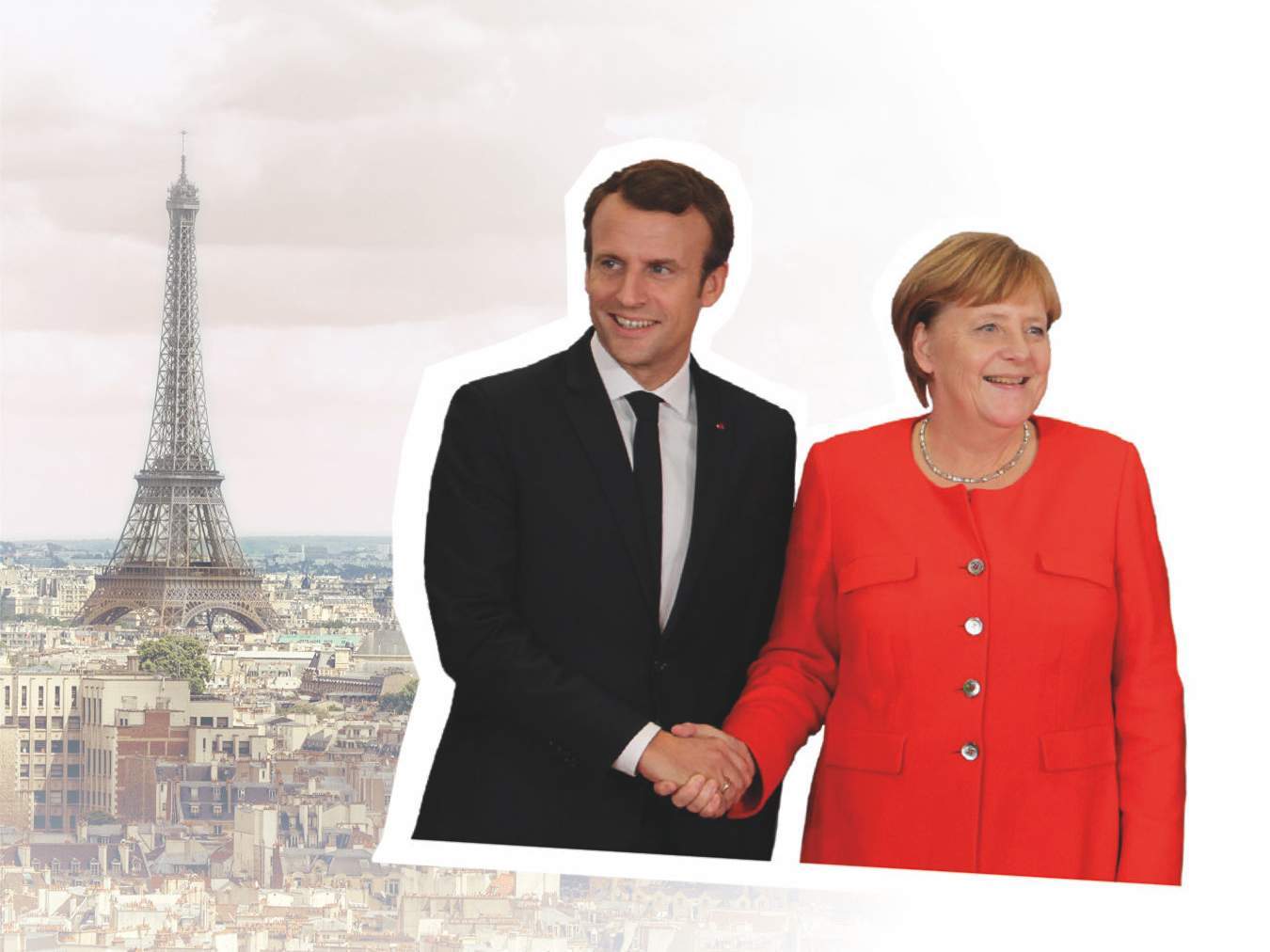 Macron und Merkel
